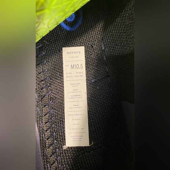 Men Rothy's Black Loafers NWOT - Picture 10 of 12